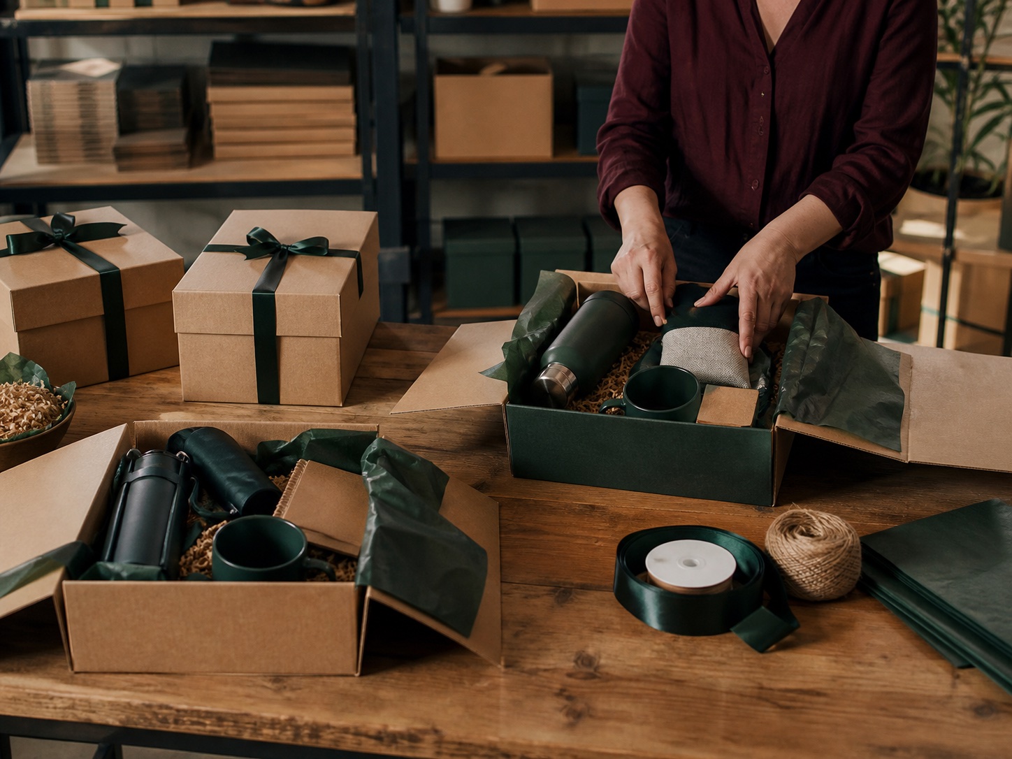 Verpackungslösungen für Firmengeschenke