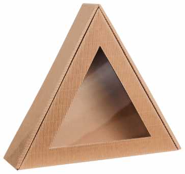 Dreiecksverpackung NATUR 